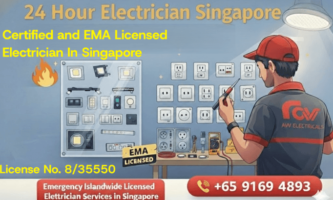 24 Hour Electrician Singapore – EMA Licensed Emergency Electrical Services Islandwide