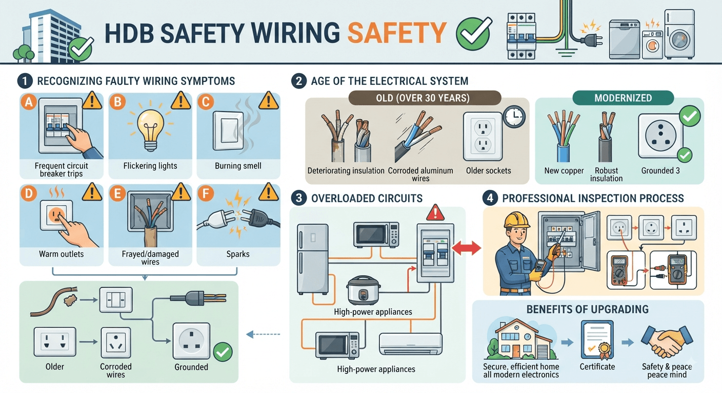 How to Know If Your HDB Electrical Wiring Needs Rewiring in Singapore